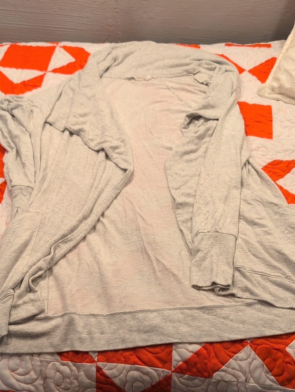 EAthleta Light Gray Sports Bra with Pink Log